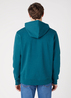 Wrangler Sign Off Hoodie Deep Teal Green - W651I3G03