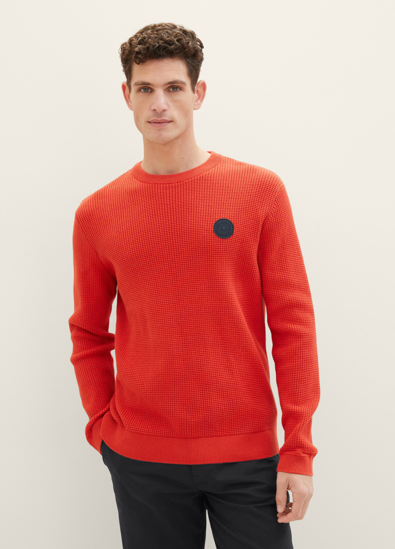 Tom Tailor® Molten - Pullover XL Lava Red Size