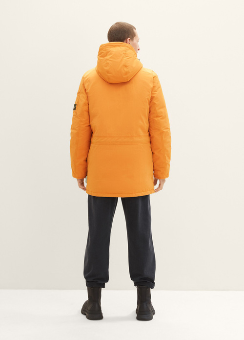 Tom Tailor Parka With A Removable Hood Tomato Cream Orange - 1037356-32243