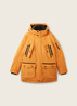 Tom Tailor Parka With A Removable Hood Tomato Cream Orange - 1037356-32243