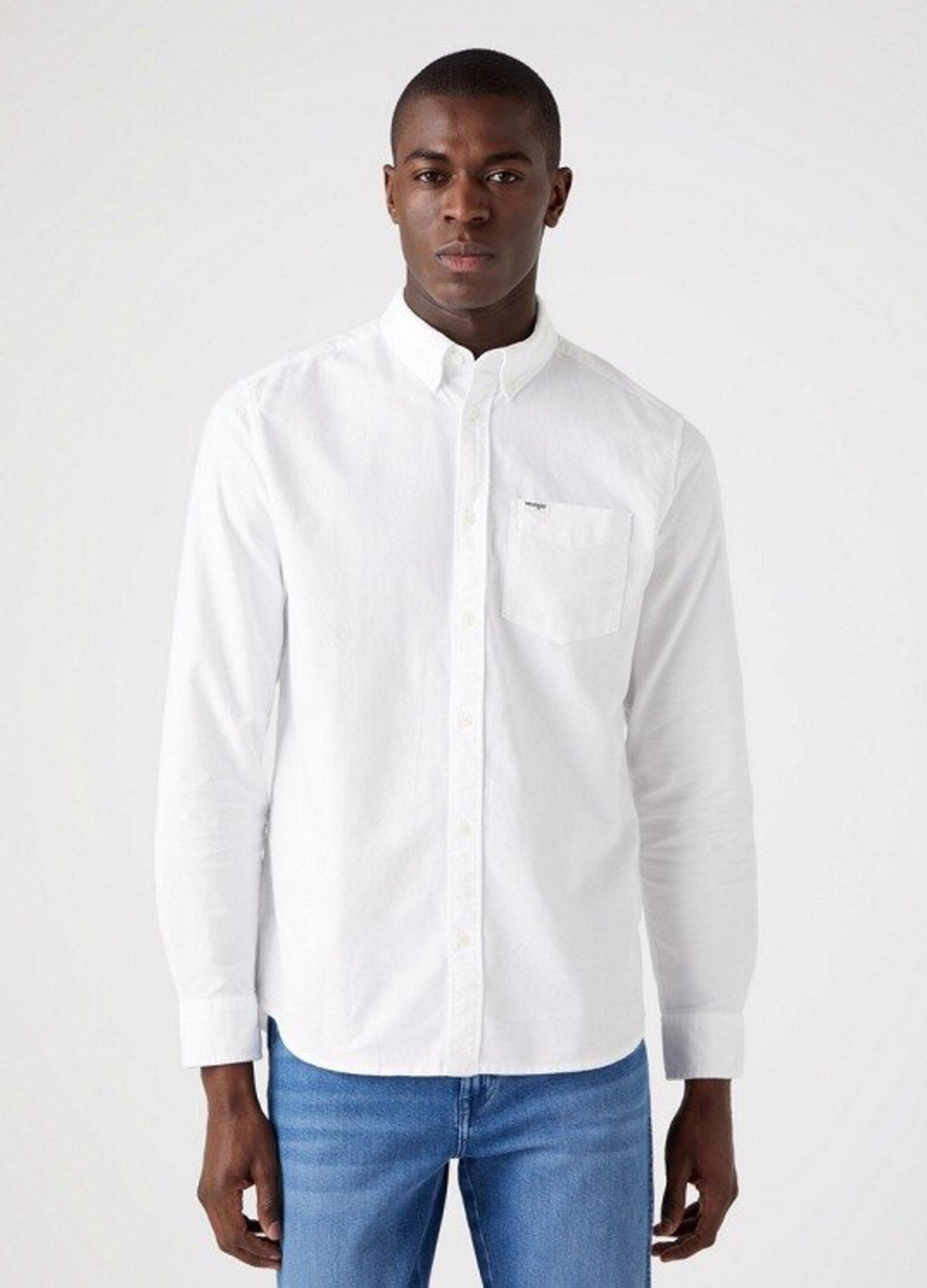 Wrangler store button down