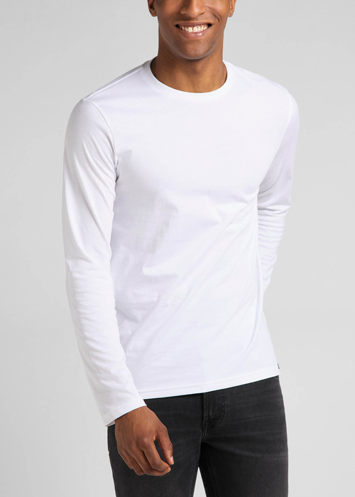 Lee Long Sleeve Twin Pack Crew - Black/White L60PCMKW 112140333