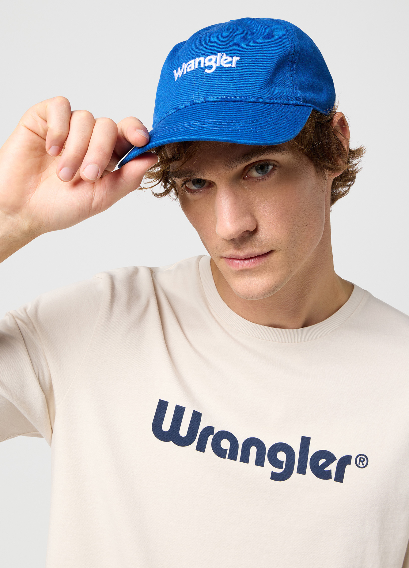 Wrangler® Washed Logo Cap - Wrangler Blue