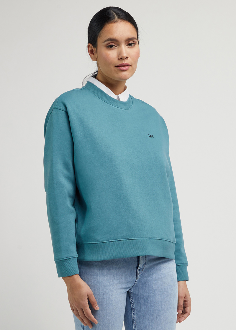 Lee Crew Neck Sweatshirt Eden - L53LLJA64