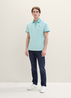 Tom Tailor® Basic Polo Shirt - Meadow Teal Twotone