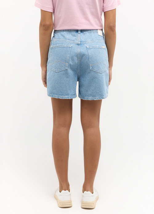 Mustang Jeans Style Charlotte Shorts Denim Blue - 1015220-5000-312