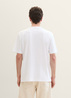 Tom Tailor C Neck Print T Shirt White - 1041825-20000