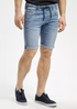 Cross Jeans® Denim Jogger Short - Light Mid Blue (012)