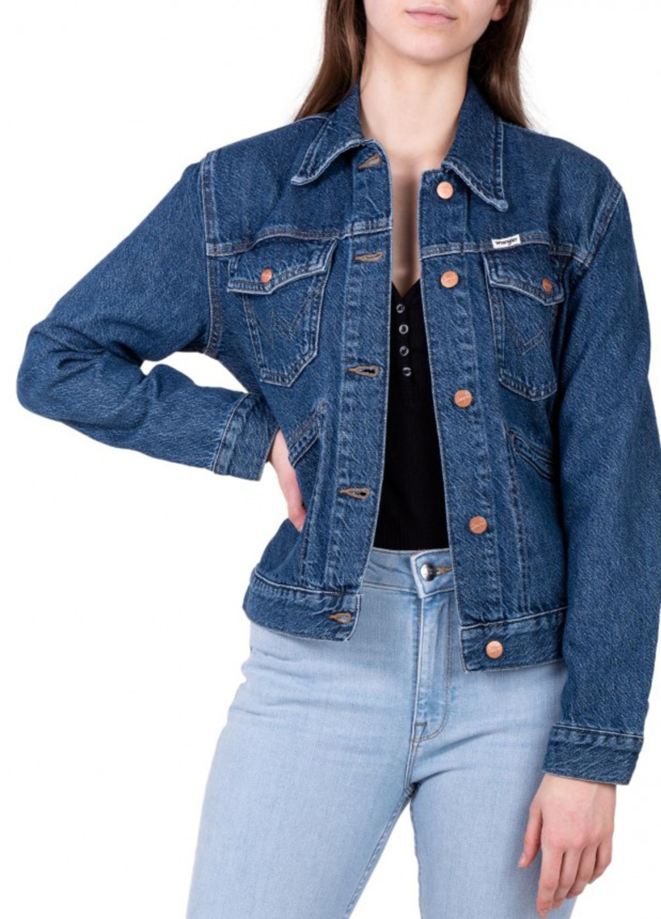 Wrangler® Denim Jacket - Mid Wash