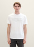 Tom Tailor® T-shirt With A Text Print - White