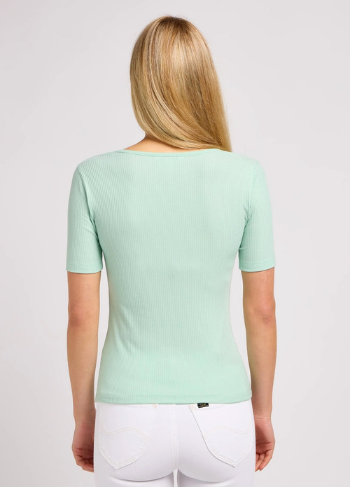 Lee® Shortsleeves Henley - Seafoam