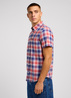 Lee® Short Sleeve Button Down - Poppy Check