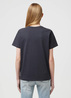 Wrangler Regular Tee Washed Black - 112350315