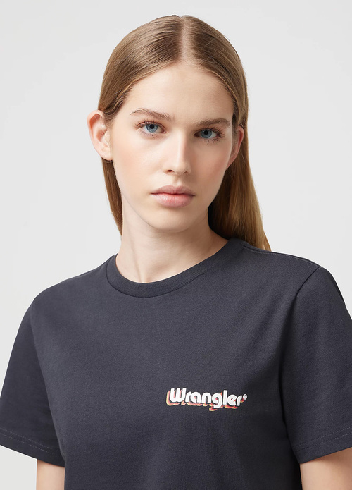 Wrangler® Regular Tee - Washed Black