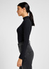 Lee® Ribbed Long Sleeve High Neck - Unionall Black