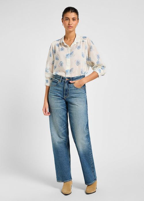 Lee® Shired Blouse - Shy Blue Floral