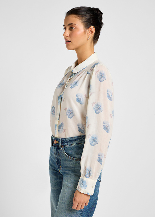 Lee® Shired Blouse - Shy Blue Floral