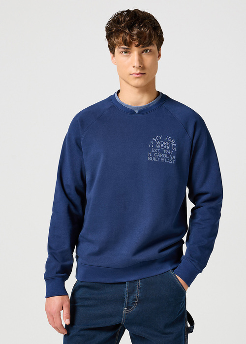 Lee Casey Jones Sweatshirt Navy - 112357366