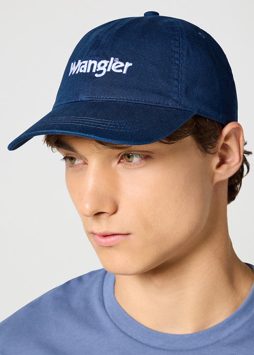 Wrangler Logo Cap Navy - 112357189