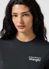 Wrangler® Graphic Tee - Faded Black