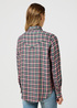 Wrangler® Western Shirt - Peach Check