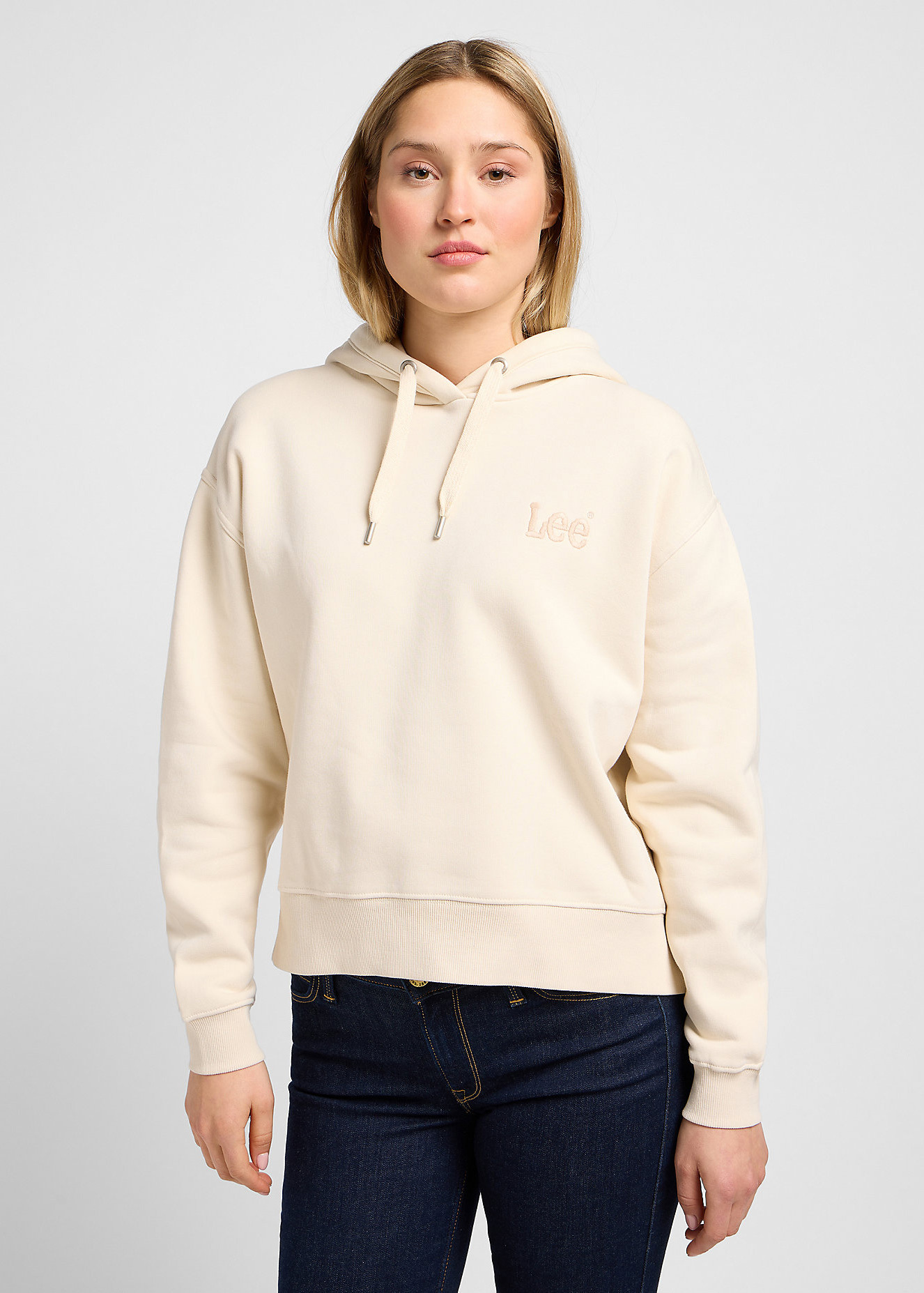 Lee® Essential Hoodie - Ecru