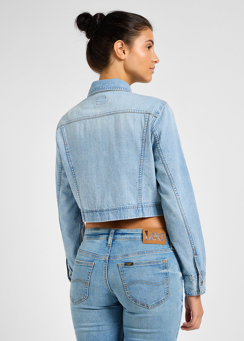 Lee® Cropped Raider Shirt - Modern Blue