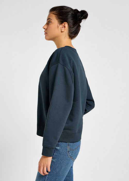 Lee® Crew Sweatshirt - Charcoal