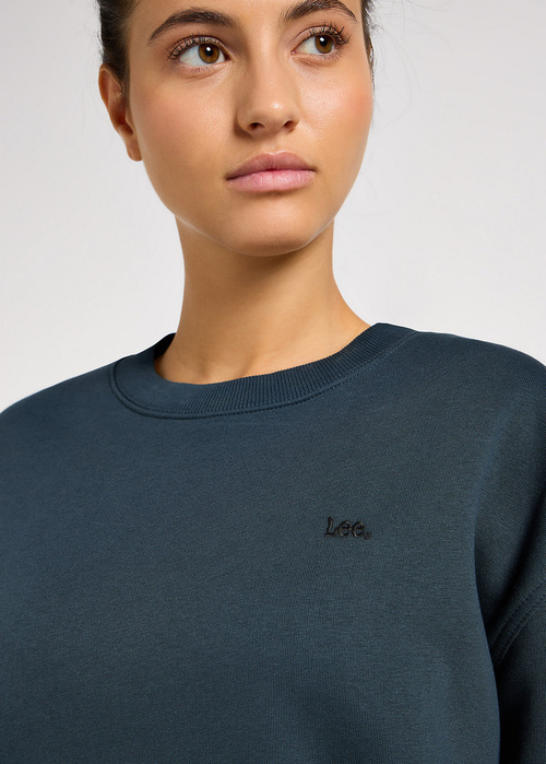 Lee® Crew Sweatshirt - Charcoal