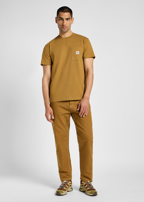 Lee® Workswear One Pocket Tee - Glazed Ginger