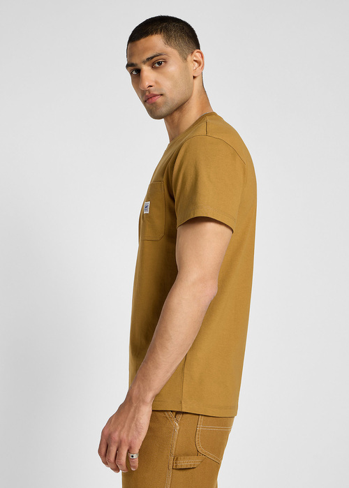 Lee® Workswear One Pocket Tee - Glazed Ginger