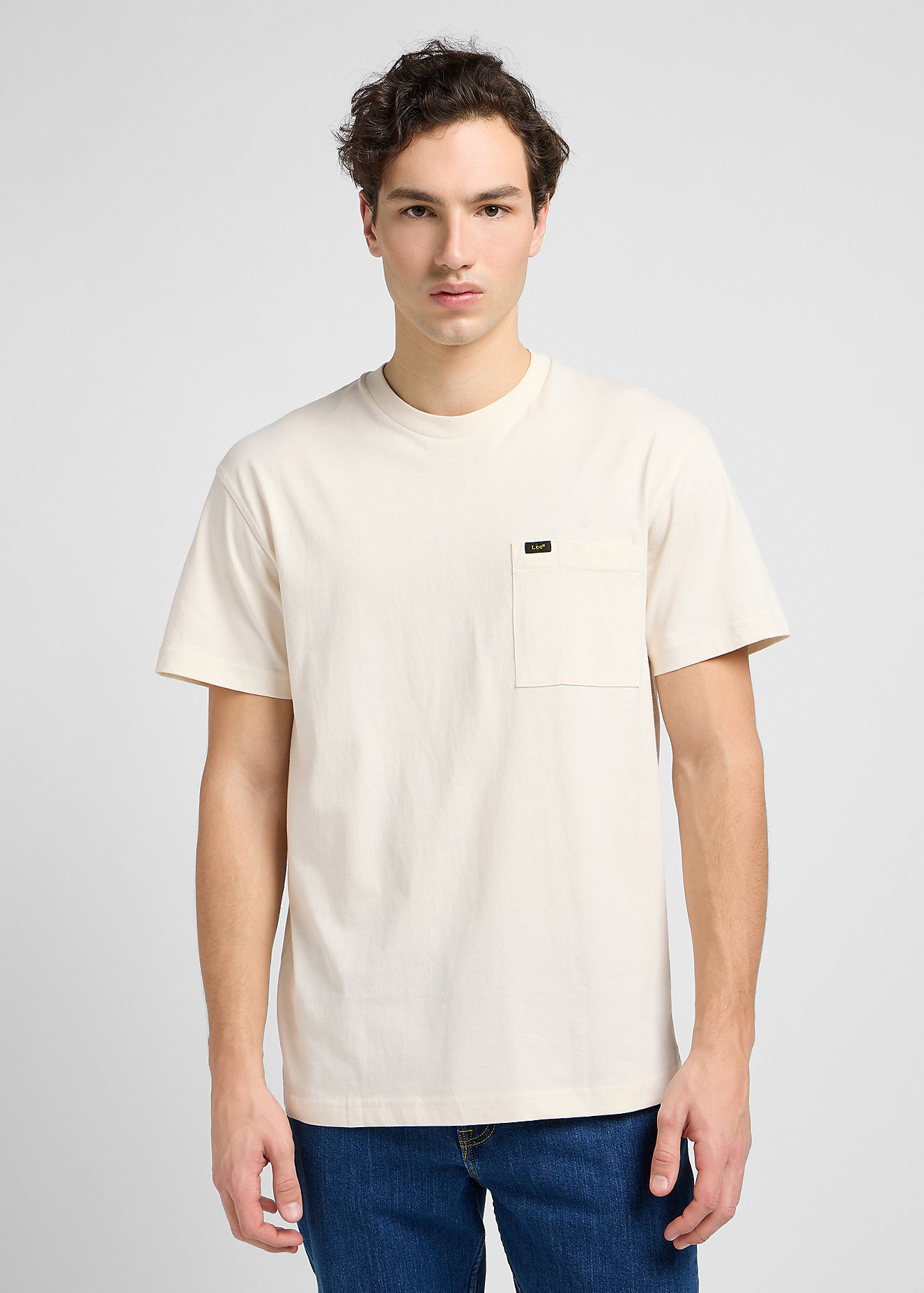 Lee® Relaxed Pocket Tee - Ecru