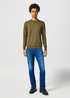 Wrangler Knit Sweater Ivy Green - 112357202