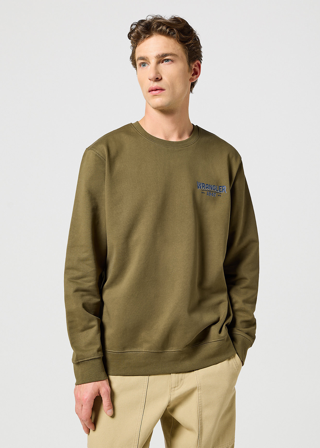 Wrangler® Casey Jones Sweatshirt - Ivy Green