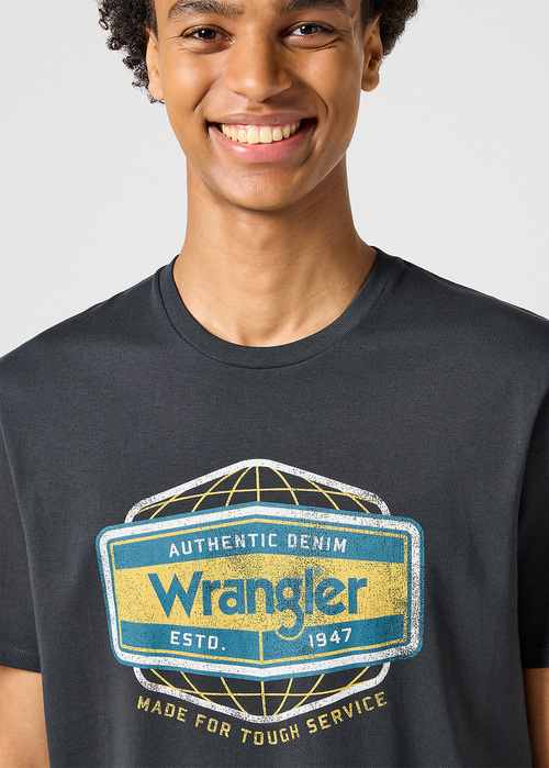 Wrangler® Americana Tee - Faded Black