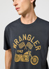 Wrangler® Americana Tee - Faded Black