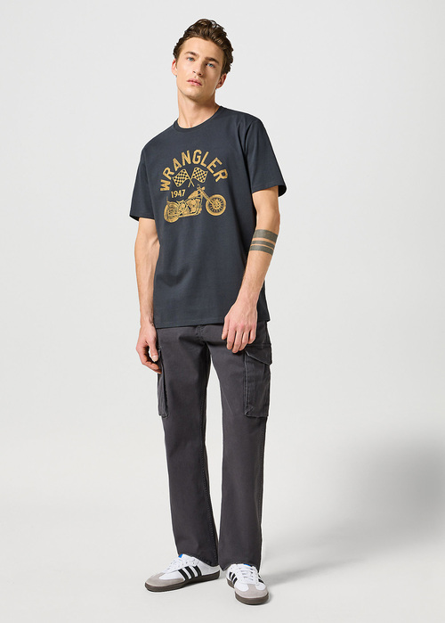 Wrangler® Americana Tee - Faded Black