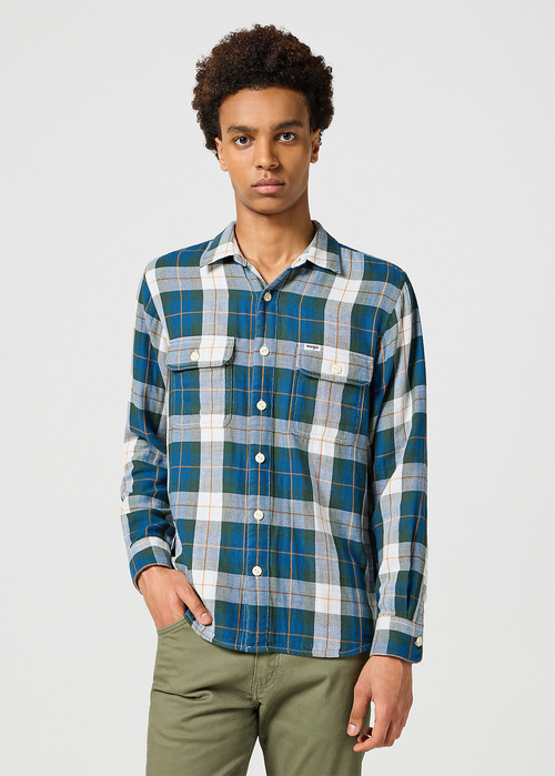 Wrangler® Two Pocket Shirt...