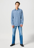 Wrangler® One Pocket Shirt - Wrangler Blue Check