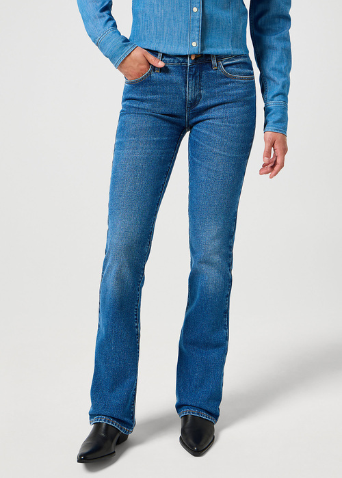 Wrangler® Bootcut - Vintage Blue