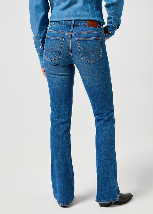 Wrangler® Bootcut - Vintage Blue