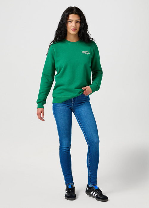 Lee Regular Sweat Verdant Green - 112356509