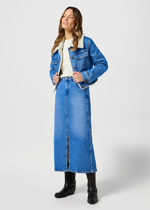 Wrangler® Denim Maxi Skirt - Once Loved