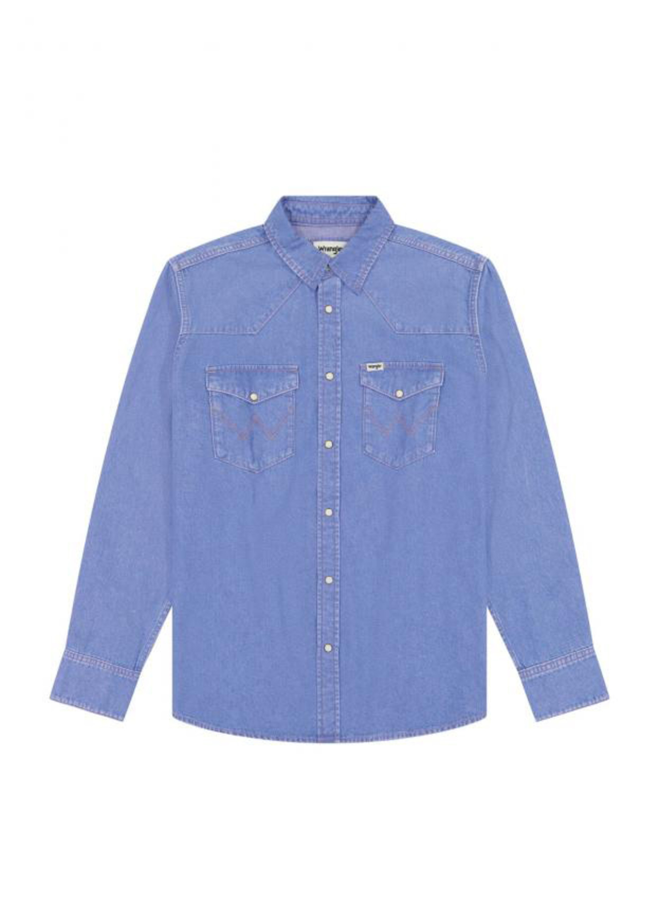 Wrangler® Western Shirt  - Mid Stone