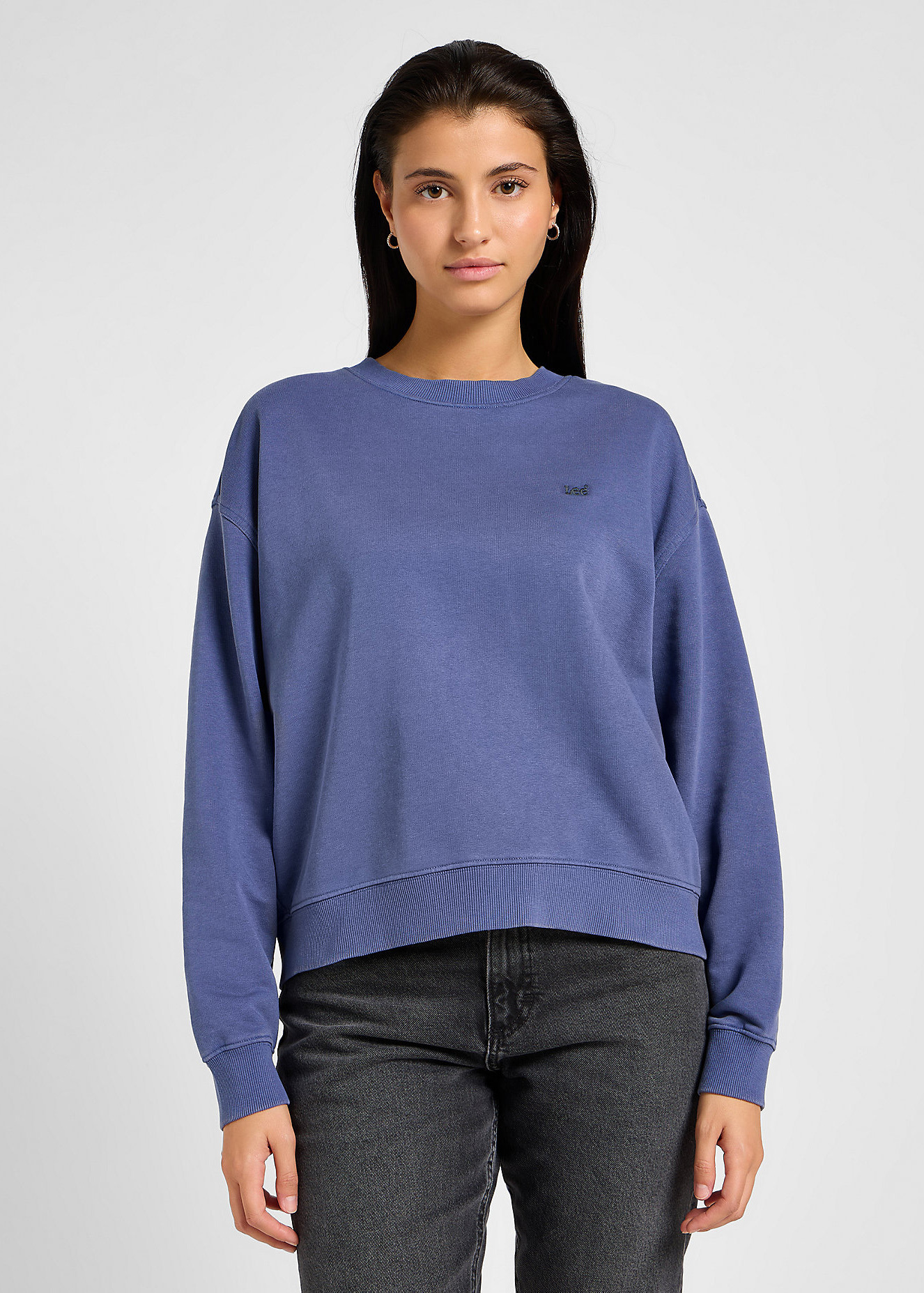 Lee crew neck sweatshirt online