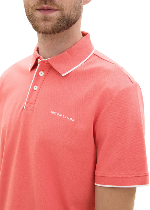 Tom Tailor® Polo Tee  - Flamingo Flower