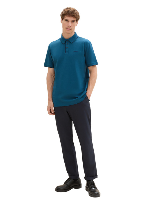 Tom Tailor® Polo Tee - Moss Blue