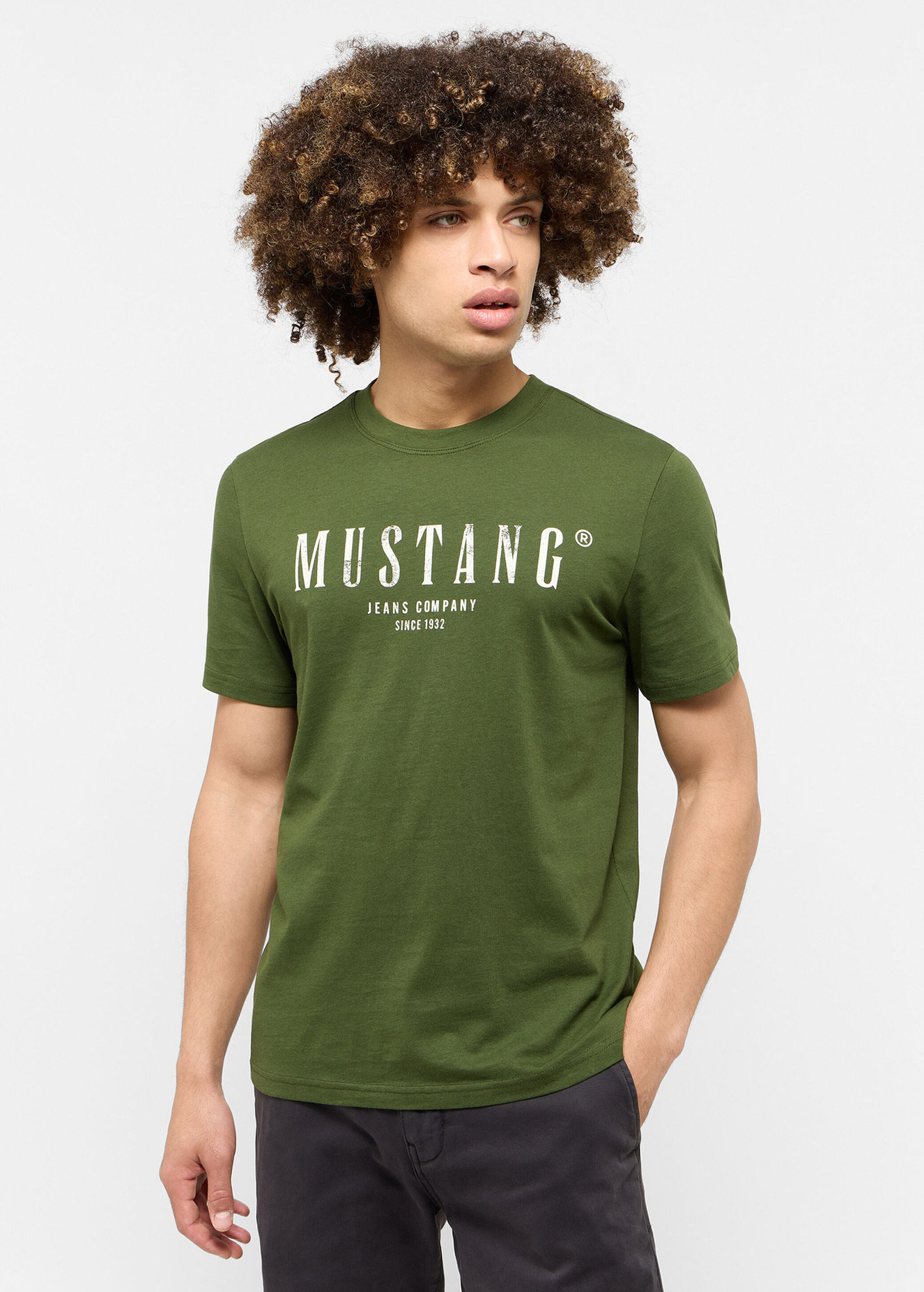 Mustang Jeans® Austin Logo - Rifle Green