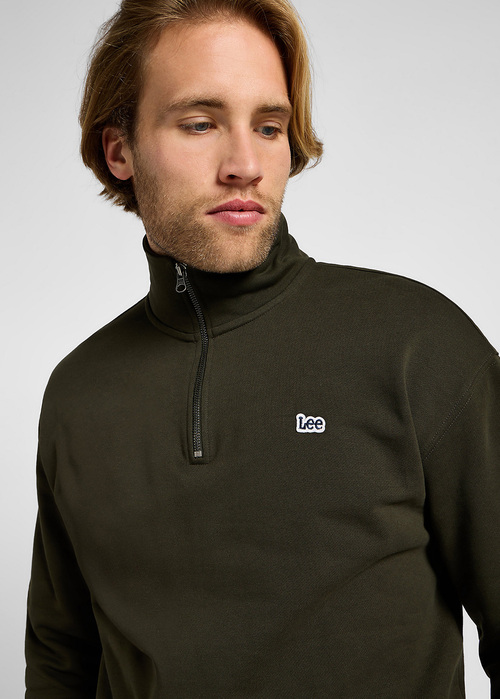 Lee® Half Zip Sweatshirt  - Olive Night