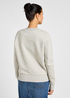 Lee Long Sleeve Med Wobbly Tee Grey Heather - 112355188